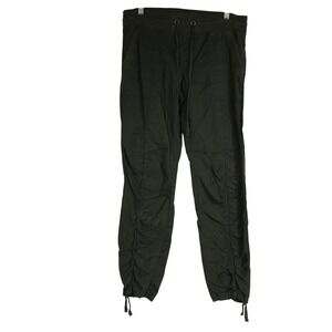 ecviWearables Olive Green Cargo Jogger Pants Ruched Ankle Medium